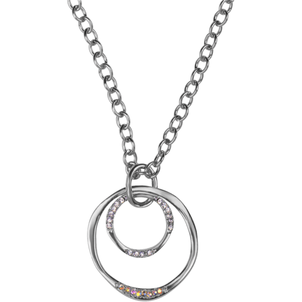 Organic Hoop Necklace by Patricia Locke