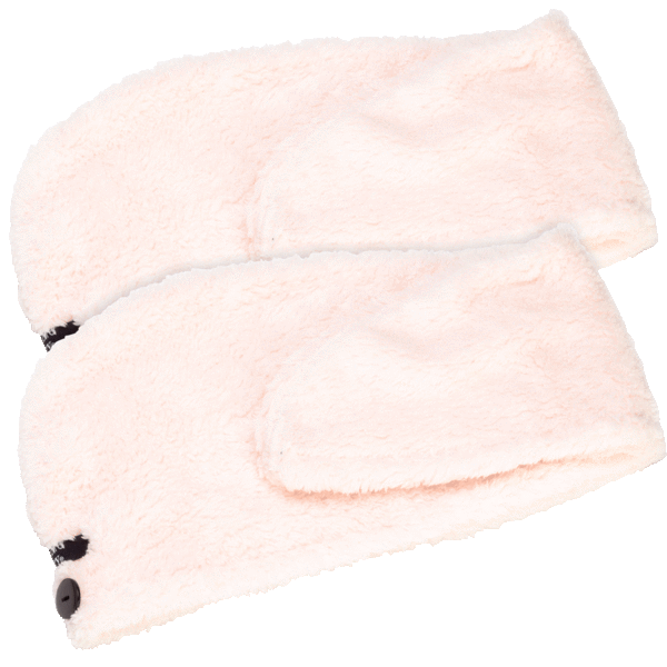 2-Pack: Studio Dry Hair Turban Drying Towels