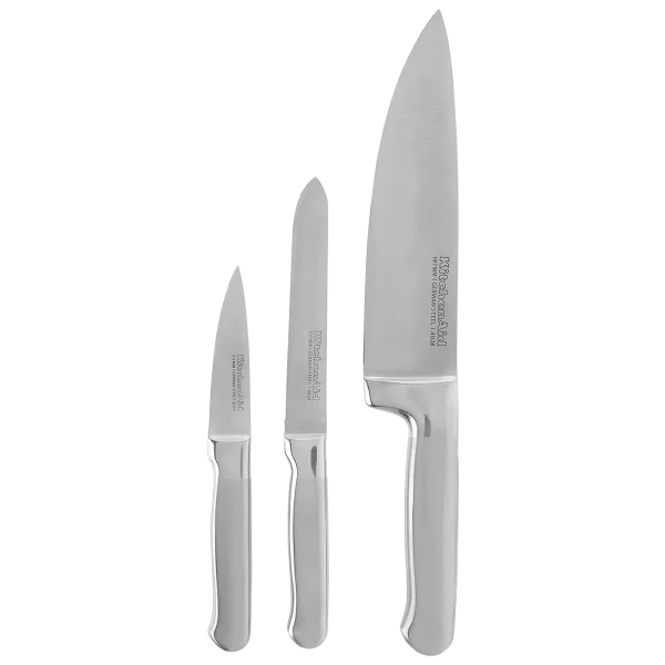 KitchenAid 3-Piece Forged German Steel Essential Knife Set
