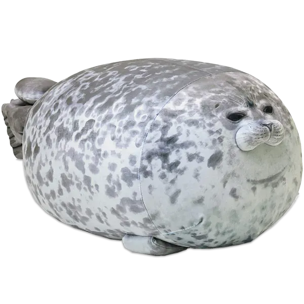 13" Chubby Blob Seal Pillow