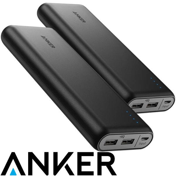 2-Pack of Anker PowerCore 20100mAh Ultra High Capacity Power Banks