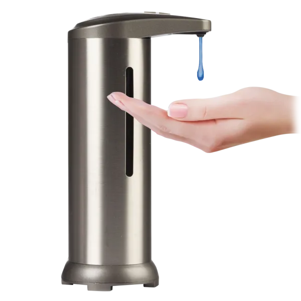 Stainless Steel Touchless Soap Dispenser with Window