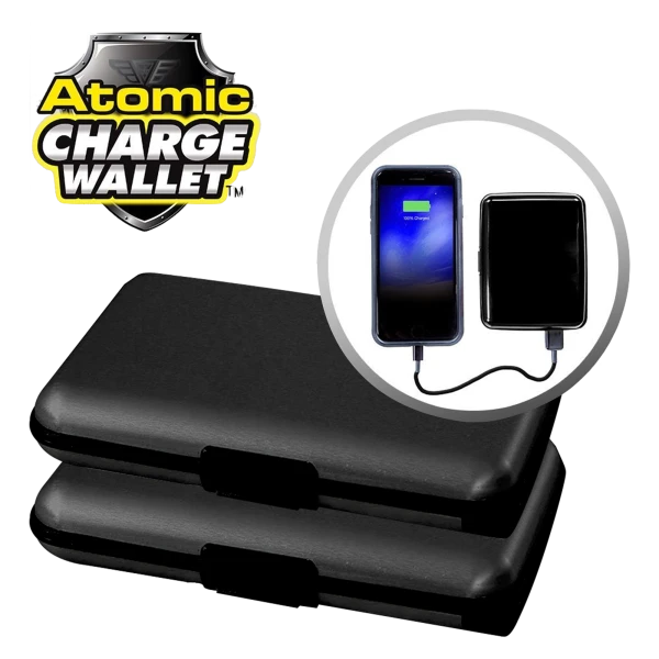 2-for-Tuesday: Atomic Charge RFID Wallets with Powerbank