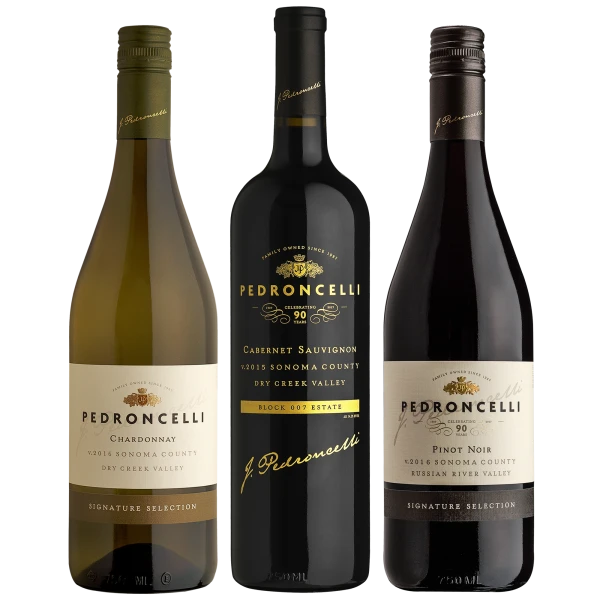 Pedroncelli Red and White Mixed Set