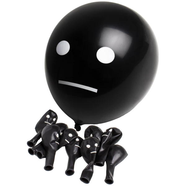 10-Pack: Meh 11" Balloons