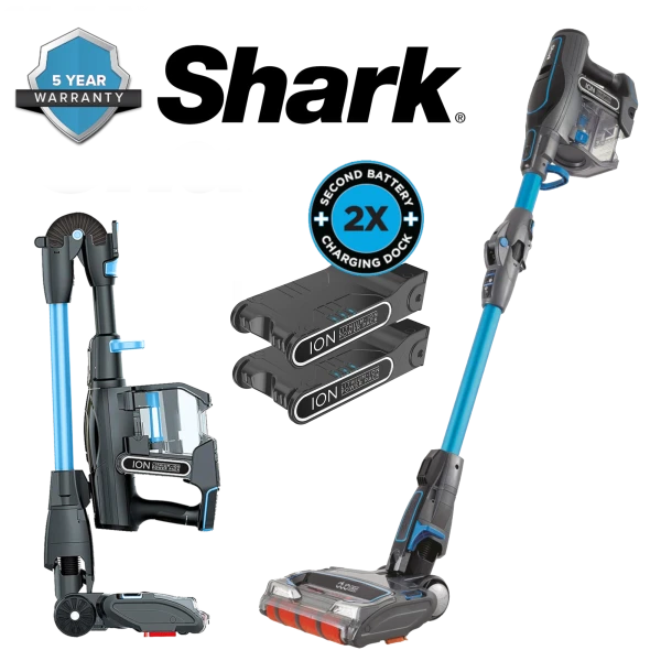 Shark IONFlex 2X DuoClean Cordless Ultra-Light Vacuum with 2 Power Packs