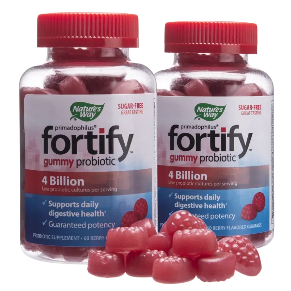 2-or-12-Pack: Nature's Way Fortify Gummy Probiotics