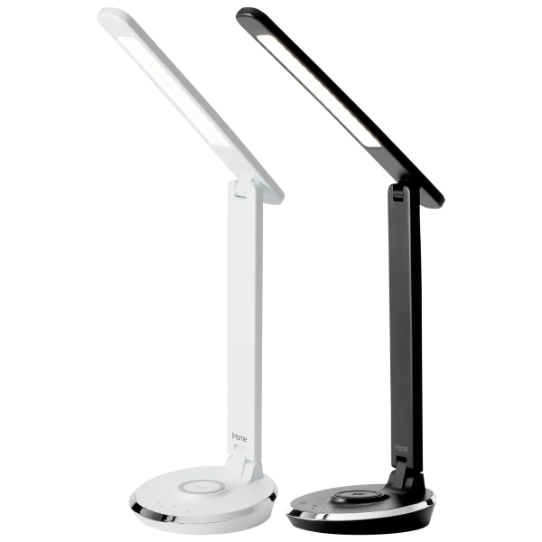 iHome PowerLight Pro LED Desk Lamp with Wireless Charging