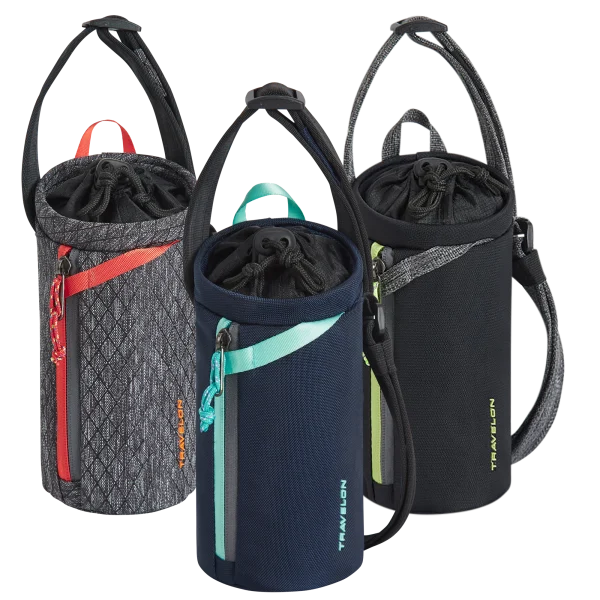 Travelon Greenlander Insulated Travel Water Bottle Bag