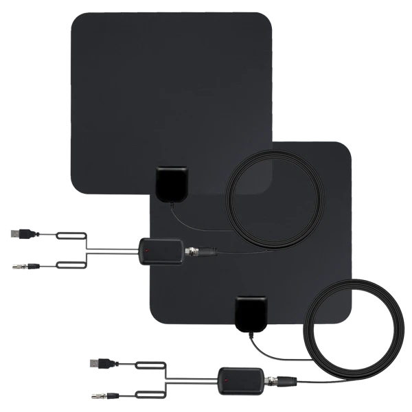 2-Pack of 100-Mile Amplified Antennas