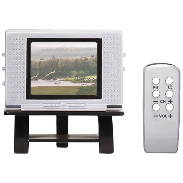Tiny TV Classics Collectible TV with Real Working Remote