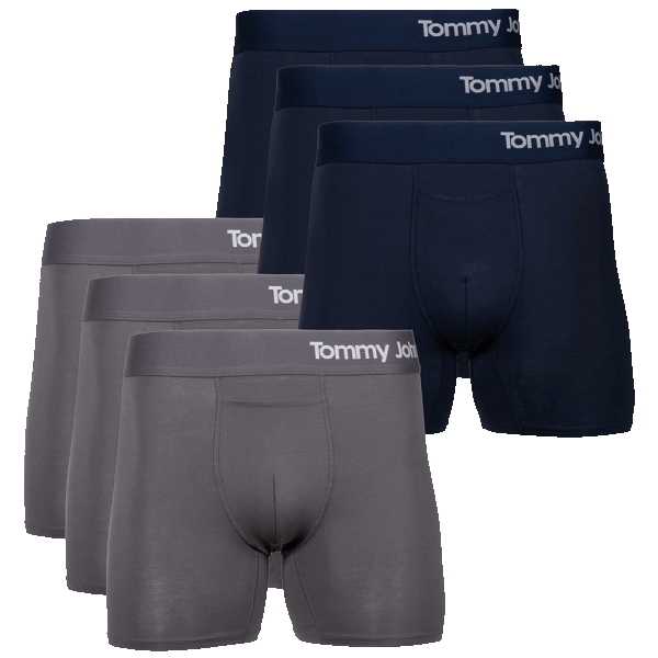 6-Pack: Tommy John Boxer Briefs (Small)