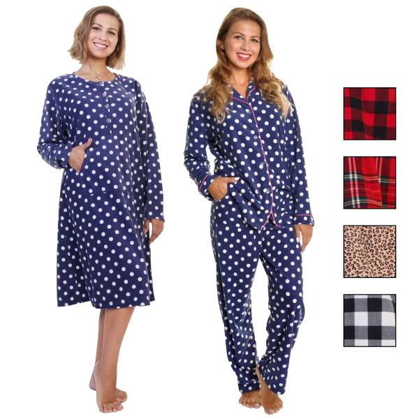 2-Pack: Angelina Fleece Pajama