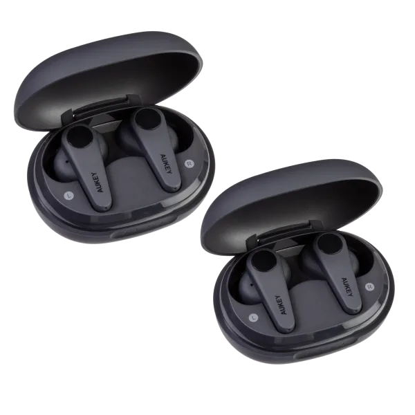 2-Pack: Aukey Hybrid Active Noise Canceling Wireless Earbuds