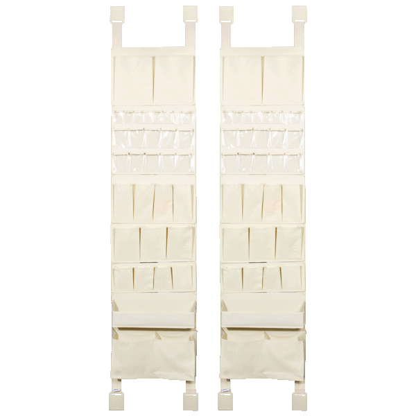 2-Pack: Organizeme Customizable Over-The-Door Organizers