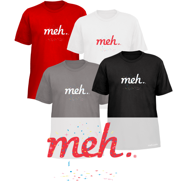 Birthday Meh Shirt on American Apparel