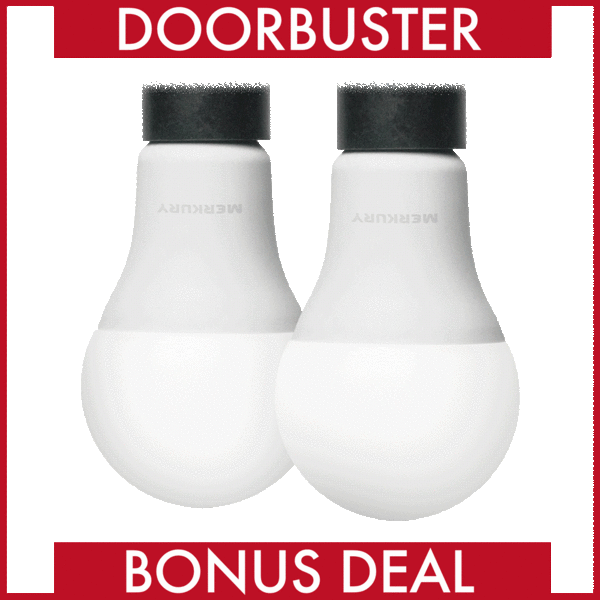 DOORBUSTER BONUS DEAL: 10-Pack of Merkury Innovations Smart WiFi LED Bulbs