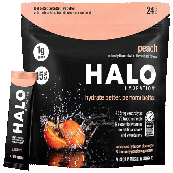 24-Pack: Halo Hydration Electrolyte Supplement