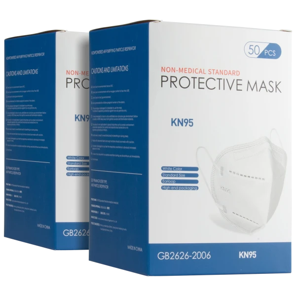 100-Pack: KN95 5-Layer Non-Medical Standard Protective Mask