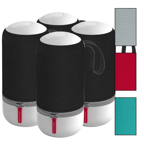 4-Pack: Libratone ZIPP Mini 2 360° Portable Smart Speaker with Amazon Alexa