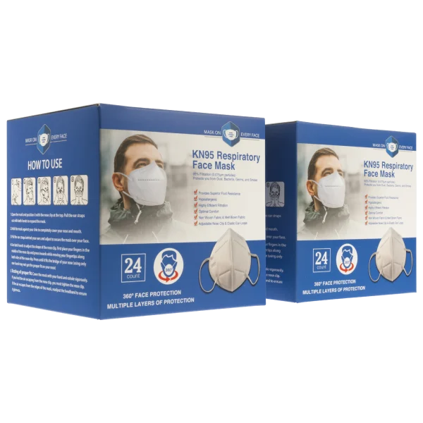 48-Pack: Mask on Every Face KN95 Masks