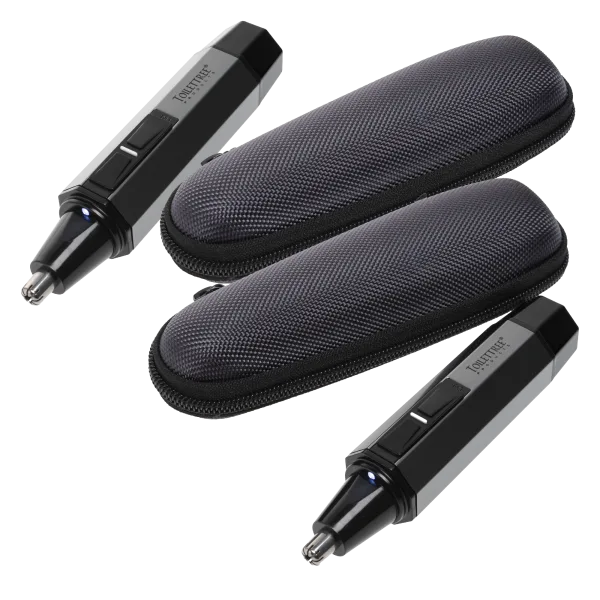 Toilet Tree Nose Trimmer - 2 pk with Cases
