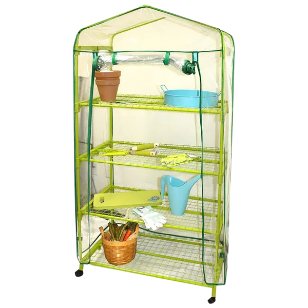 Midwest Gloves & Gear Growing Rack Greenhouse