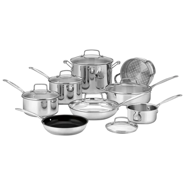 Cuisinart Chef's Classic 14-Piece Stainless Steel Cookware Set