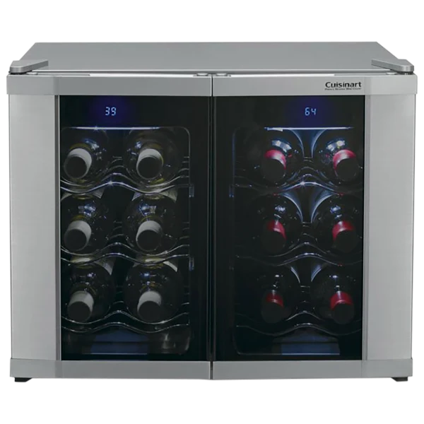 Cuisinart 12-Bottle Dual Zone Wine Cellar
