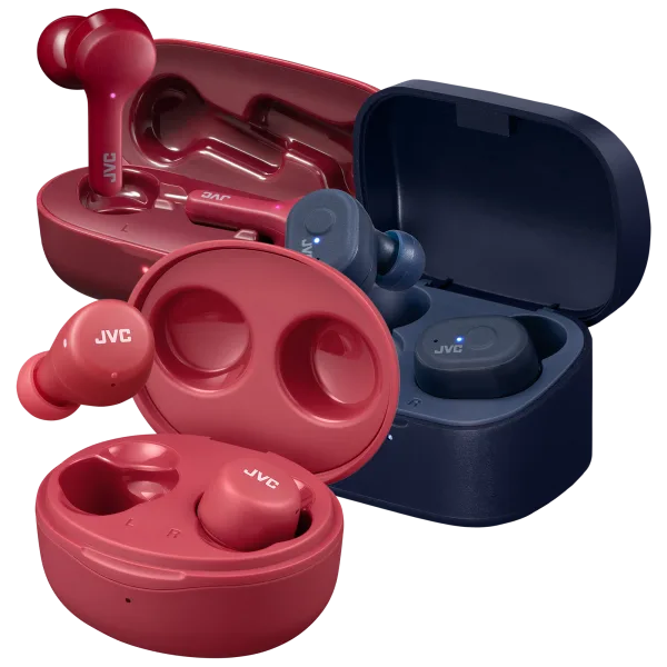 2-Pack: JVC True Wireless Stereo Earbuds