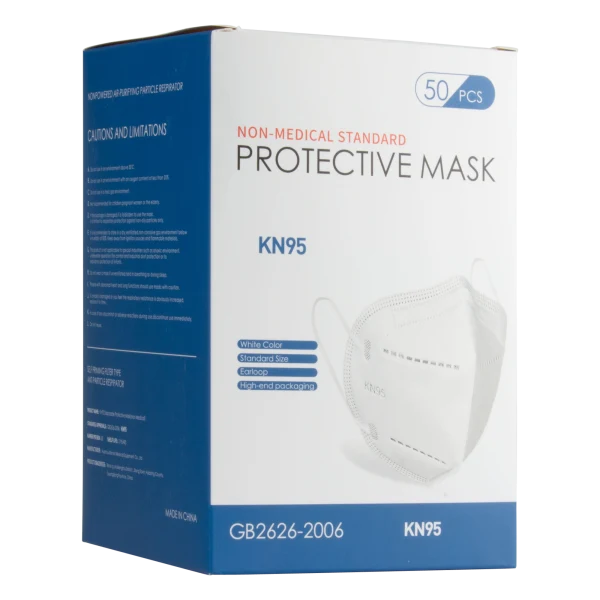 50-Pack: KN95 5-Layer Non-Medical Standard Protective Mask