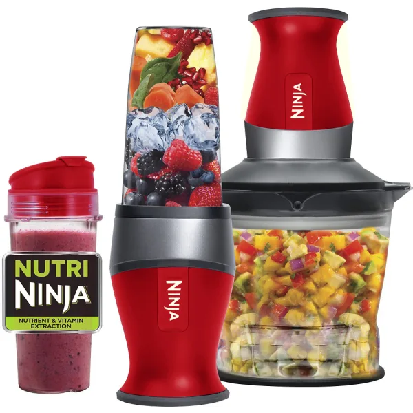 Nutri Ninja 2-in-1 Blender and Food Processor (Refurbished)