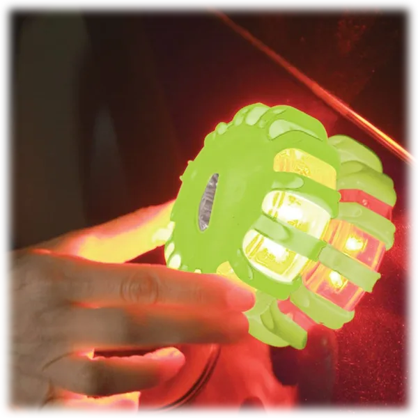 6-Pack: ASOTV Emergency Magnetic Road Flares with Flashlight