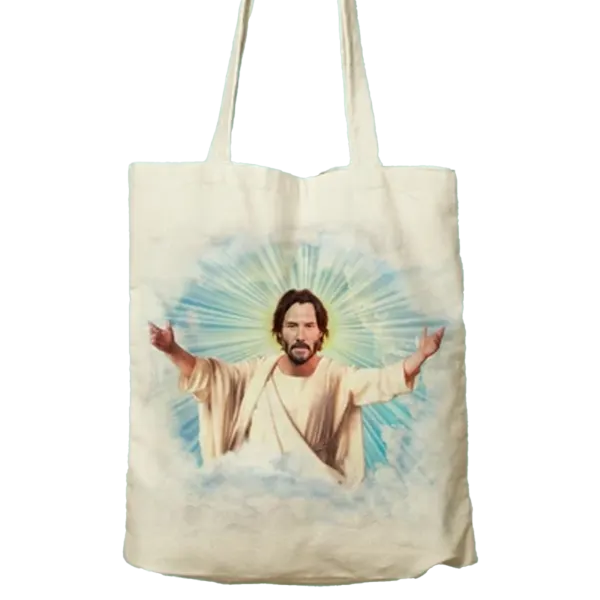 Keanu Reeves Tote Bag