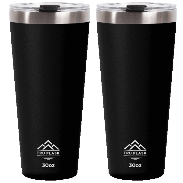 2-Pack: 30oz TruFlask Tumblers