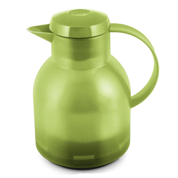 Emsa Samba Quick Press 34-Ounce Insulated Glass Pitcher
