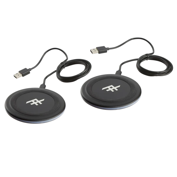 2-Pack: iFrogz Wireless Charge Pad / Wall Charger Combo 5w-10w in Black