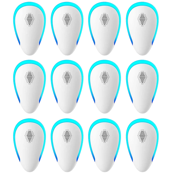12-Pack: Ultrasonic Pest Repellers