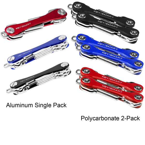 Keysmart Lite (2-pack plastic or 1-pack metal)