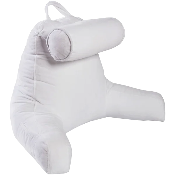 Cheer Collection XL Memory Foam Filled Pillow w/Bolster & Headrest