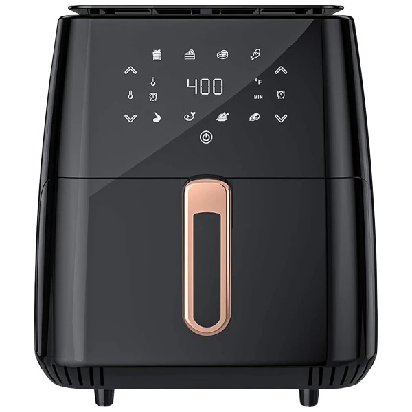 Kuppet 7-Quart Family Size Air Fryer with 8 Presets and LED Touchscreen
