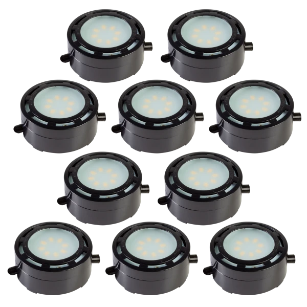 10-Pack: Westek Under Cabinet LED Puck Light Kit Set