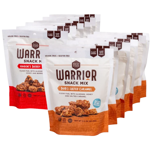 12-Pack: BeeFree Grain Free Warrior Snack Mix