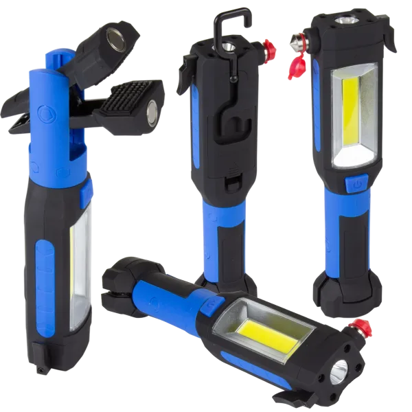 4-Pack: SecureBrite 9-in-1 Emergency Auto Tool with Flashlight