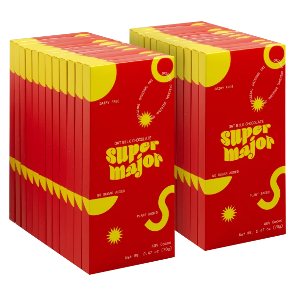 24-Pack: Super Major Oat Milk Chocolate Bars