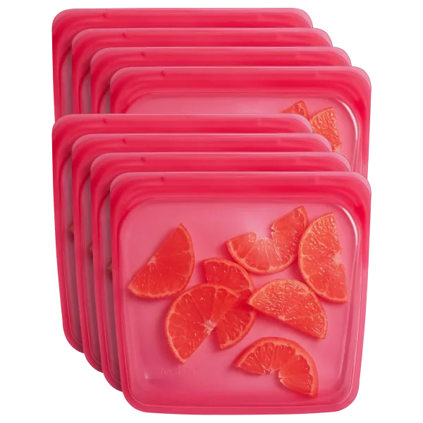 8-Pack: Stasher Reusable 28oz Sandwich Bags