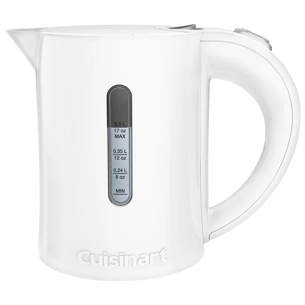 Cuisinart 0.5 Liter/17oz Electric QuicKettle - White