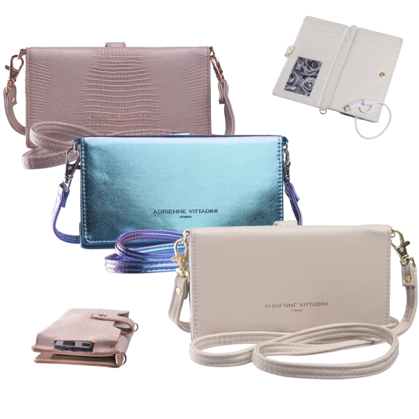 2-for-Tuesday: Adrienne Vittadini Charging Wallets with RFID Protection