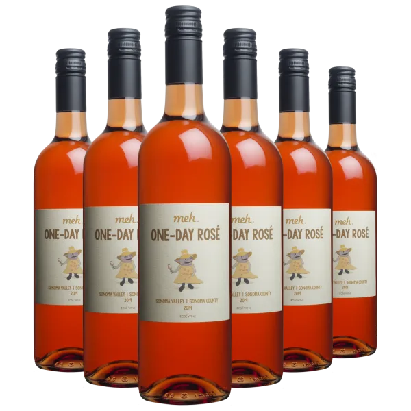 Meh One Day Birthday Rosé (Full or Half Case)