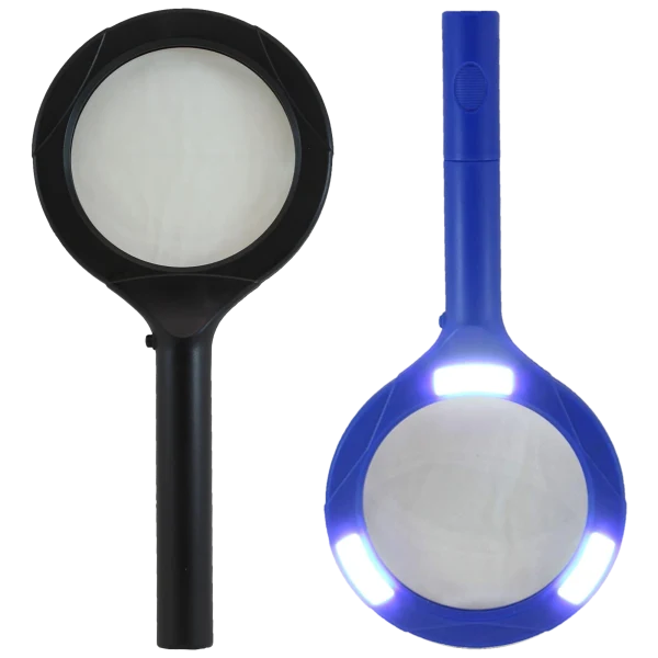 2-Pack: LitezAll COB LED Lighted Magnifier